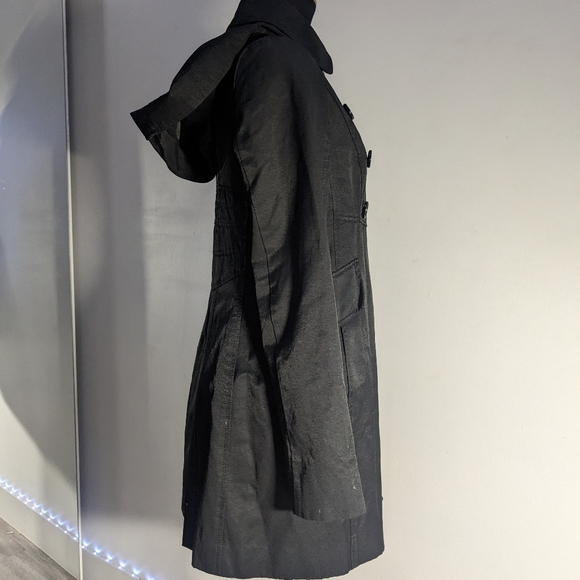 Guess black trenchcoat - Picture 5 of 9